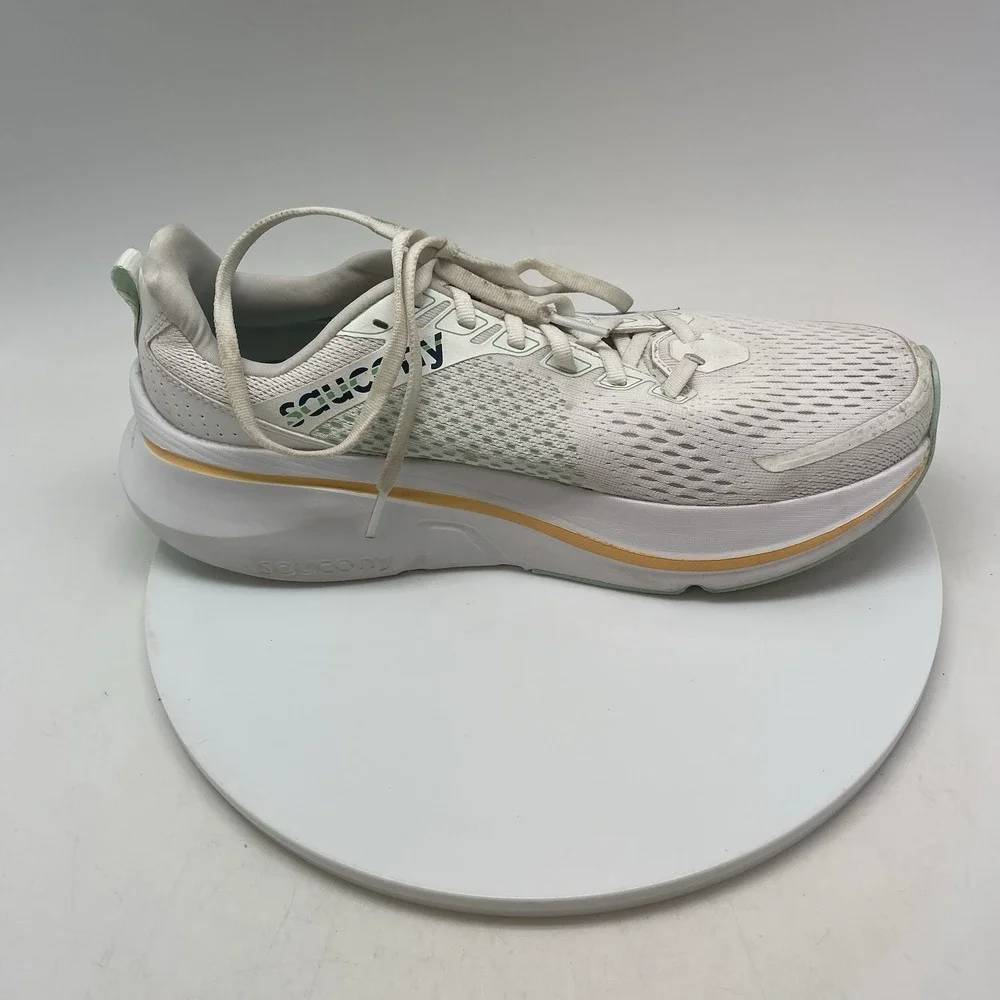 Saucony Sneakers Womens 10.5 Guide 17 S10936-220 White‎ Running Athletic Shoes